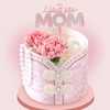 预订母亲节专款繁华mini蛋糕4英寸| 赠送康乃馨鲜花1支 商品缩略图0