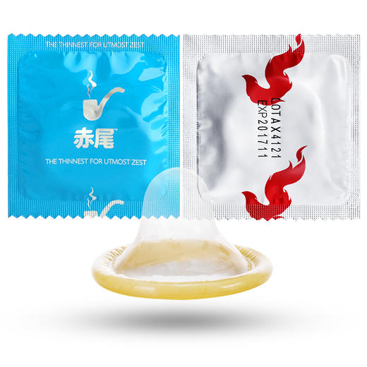 赤尾 超薄避孕套 男女用安全套 三合一24只装 计生成人用品 商品图2