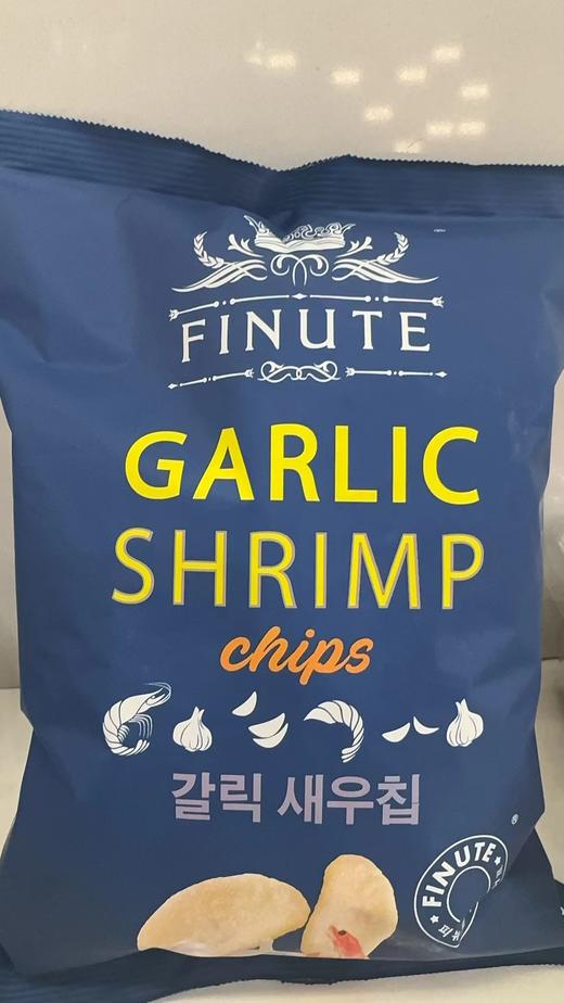 韩国进口网红款趣莱福蒜味虾片82g/包 商品图0