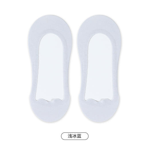 都市丽人简约系列隐形袜女锦纶袜子薄款隐形袜LC4CA4 商品图5