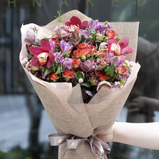 「姹紫嫣红」花束 商品图0