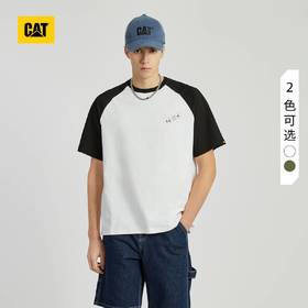 【7折】6楼卡特CAT短袖T恤白色CN1TSU27011C10,原价358，现价251