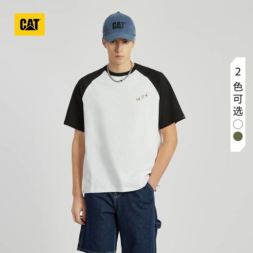 【7折】6楼卡特CAT短袖T恤白色CN1TSU27011C10,原价358，现价251 商品图0