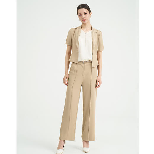 司歌阔腿长裤垂感袖长显瘦ED891077X 商品图1