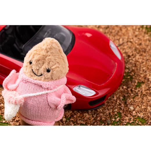 nmay 公仔玩具服装 过家家玩偶装扮可爱针织毛衣帽子斜挎包装饰品 商品图2