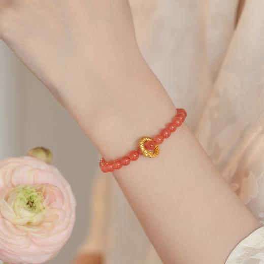 优选丨MS Lemuguet （铃兰珠宝）新中式樱桃南红玛瑙系列首饰 带证书礼盒 买2件送丝巾！ 商品图3