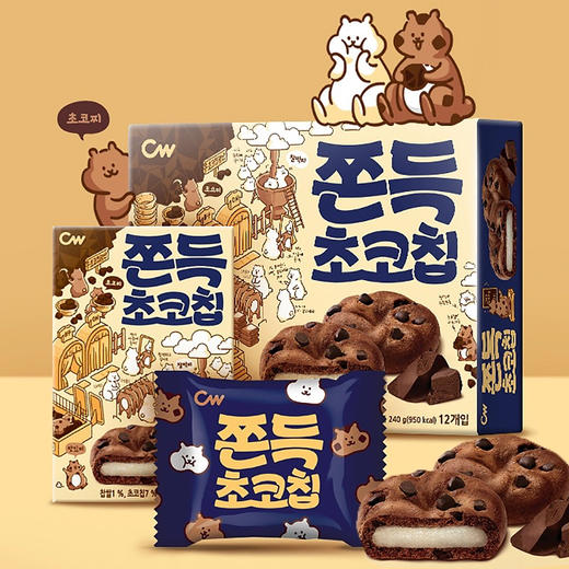 青佑牌巧克力味打糕240g 商品图0