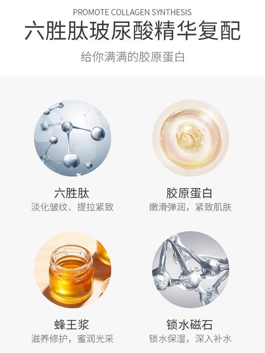【紧致上扬 年轻不见纹】六胜肽紧致精华液 30ml#六胜肽精华液提拉紧致脸部肌肤浓缩精华原液护肤女淡化细纹 商品图1