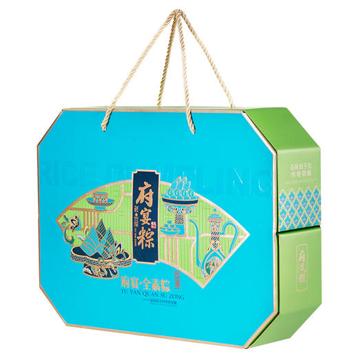 鲜品屋-1.26kg府宴•全素粽礼盒#2024端午 商品图0