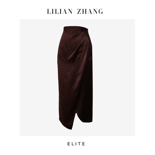 E系列——定制——“古典浪漫”—遇见倾心——Lady挚爱围裹式半裙 2403008 商品图0