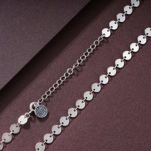 子佩集S925银【漠尘】项链【CY802398】纯银原创22404 商品图1