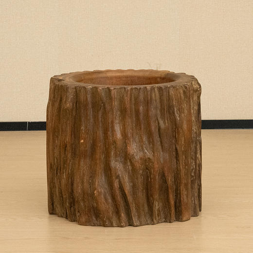 清 红木树形画筒 商品图0