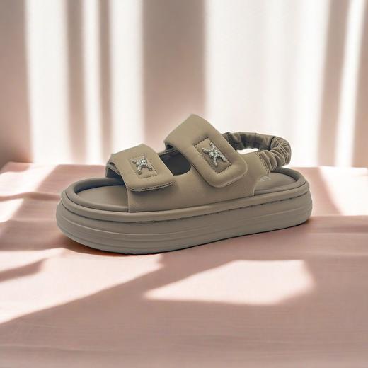 伊伴夏季平底舒适时尚女凉鞋休闲凉鞋B24323028 商品图1