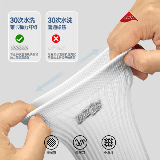 有志者UZIS 篮球袜男高帮加厚毛巾袜专业运动训练长筒袜子新星2.0 商品图1