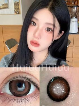 【半年抛大直径】Revelens-浓缩苦橙 棕-14.5mm【0-1000度 无525/575】高氧非离子