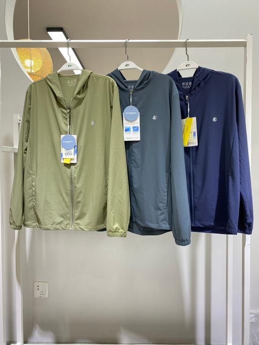 松植屋《晒不黑》男款抗光冰感防晒皮肤衣 医学防晒、晒不黑 防晒指数高达UPF50+、夏季防晒服轻薄透气连帽防紫外线外套 商品图5