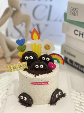 四寸奥利奥咸奶油蛋糕 下单前请仔细阅读商品详情