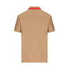 BURBERRY 巴宝莉 男士棉质翻领短袖 Polo衫 驼色 8083155 A1420 商品缩略图1