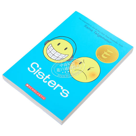 【中商原版】姐妹 英文原版 Sisters A Graphic Novel Raina Telgemeier 雷纳 塔吉迈尔 图画小说 全彩漫画图画成长故事书 商品图3
