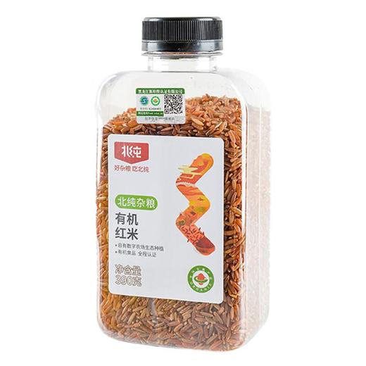 绿之友北纯有机红米390g/瓶 商品图0