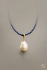 天然巴洛克珍珠万能扣吊坠项链(青金石） 商品缩略图0