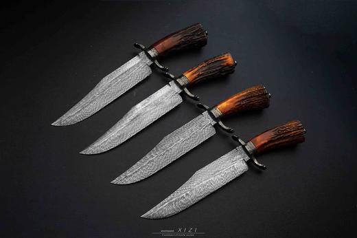 三希堂  现代刀系列  手锻羽毛博弈  未开刃 商品图0