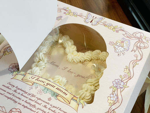 母亲节惊喜盒子，可点燃魔术纸花窗蝴蝶蛋糕礼盒 商品图1