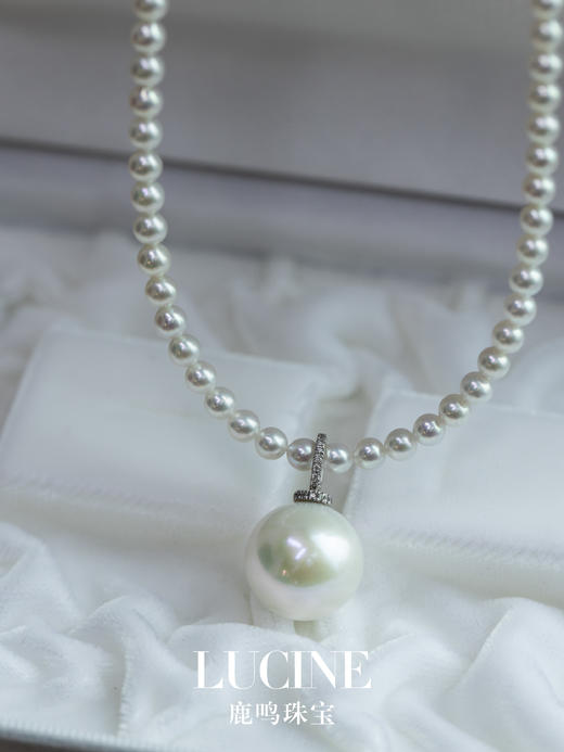 鹿鸣精品珠宝｜淡水珍珠套装 15mm+ 商品图3
