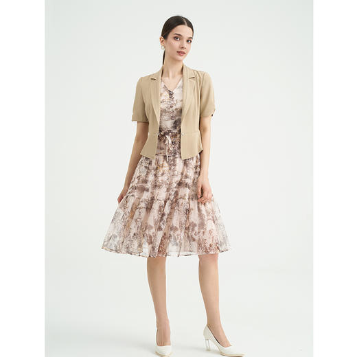 司歌外套短袖修身显瘦EB891326X 商品图4