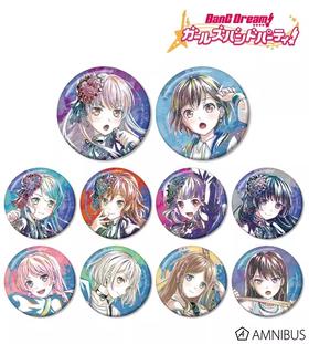 Ani-Art Bangdream 第五弹 D款 全10种 10包/盒 徽章 谷子