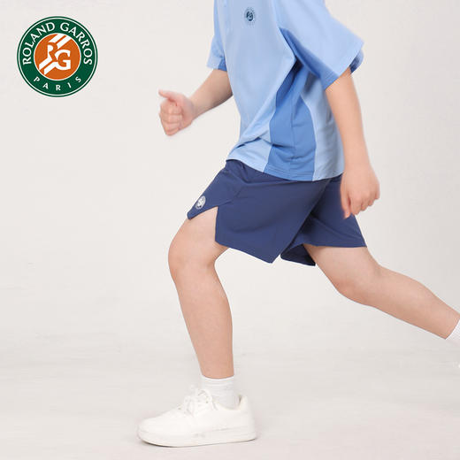 罗兰加洛斯男童运动短裤儿童网球训练速干五分裤透气轻盈夏季 商品图2
