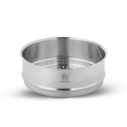 非药而愈定制不锈钢无涂层锅具套装 32cm玻盖单柄炒锅、24cm玻盖双耳汤锅、蒸笼、锅铲、汤勺 【京东快递送货上门】 商品图9