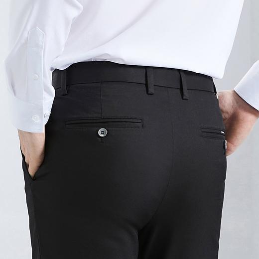 【含莱赛尔】柒牌男装休闲裤男2024春夏新款商务上班男士直筒长裤	126H72080 商品图2