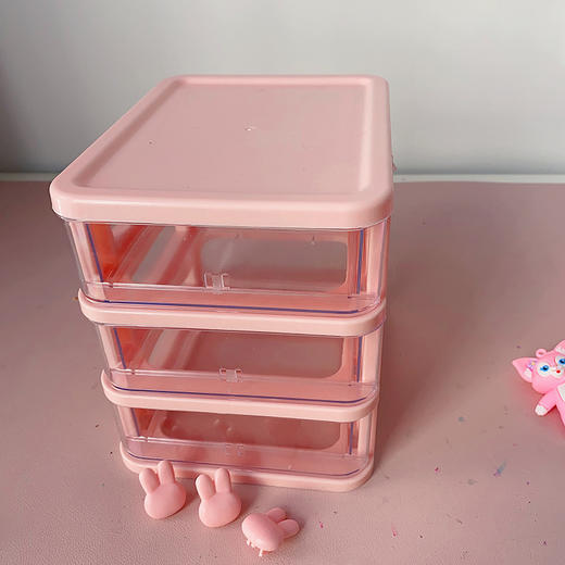 【超可爱❗️儿童益智百物收纳盒】透明可视，创意手工diy，奶油胶制作材料包小女孩玩具大号收纳盒新年礼物新年礼盒年货礼盒 商品图7