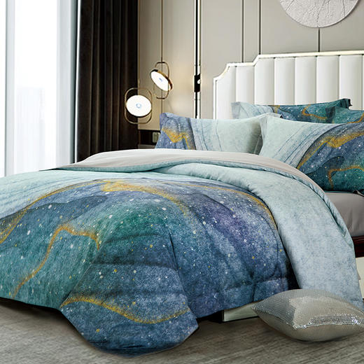 鑫缘 全棉数码印花四件套 DMH7418 商品图4