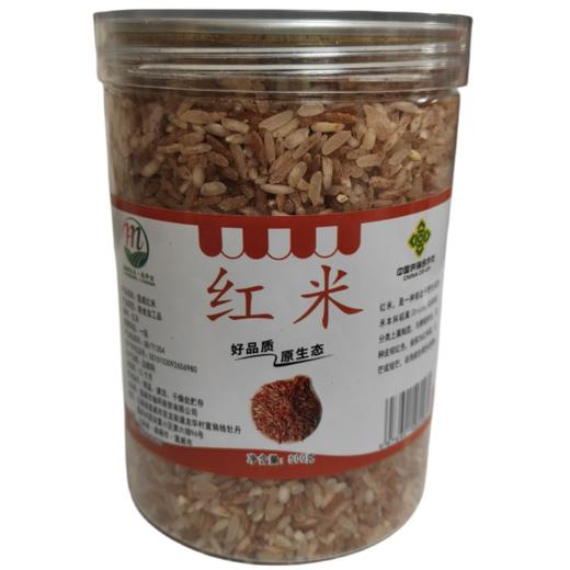 云南高原原生态红米 500克/瓶 商品图0