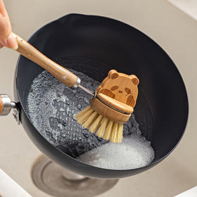 摩登主妇mototo熊猫锅刷神器可拆卸清洗洗锅碗刷多功能厨房清洁刷