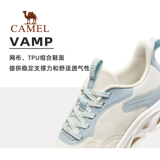 【拱桥2.0】骆驼运动鞋女2025夏季新款女鞋透气鞋子女款跑步鞋女 X23S097539_X13S097538_X13S097002_X23S097001_XSS2210027-1 商品图2