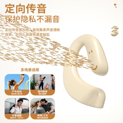 【小椰球无线挂耳式耳机】蓝牙骨传导不入耳 运动蓝牙耳机 APP定位不怕丢 商品图2