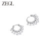 ZEGL设计师悸动星河耳环女2024新款爆款高级感法式耳圈耳钉耳饰品 商品缩略图0