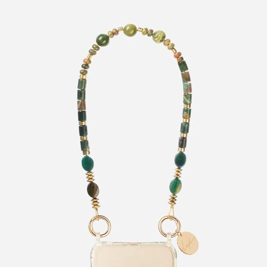 订购6周到｜La Coque Française-GREEN JADE-绿玉 短款手机链［法国设计师］ 商品图1