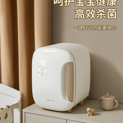 【韩国大宇紫外线消毒烘干机】奶瓶婴儿消毒器烘干二合一体机家用紫外线消毒柜宝宝专用 商品图0