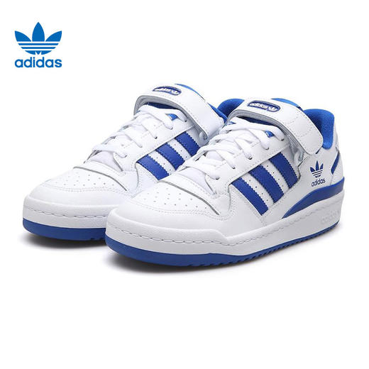 5折【自营】adidas/阿迪达斯  三叶草夏季男鞋女鞋FORUM运动休闲鞋 FY7756 商品图1