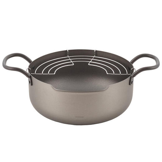 【测试品无货勿拍】YHA吉川油炸锅无涂层不粘锅 燃气电磁炉通用20cm 商品图2