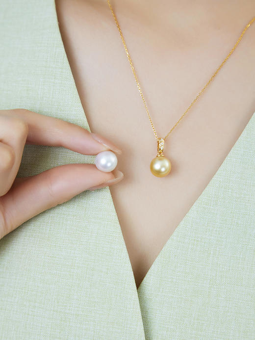 【黑科技】黑科技珠宝 18k金钻石万能扣吊坠（会员享试戴权益，定制后不支持7天无理由退换货） 商品图1