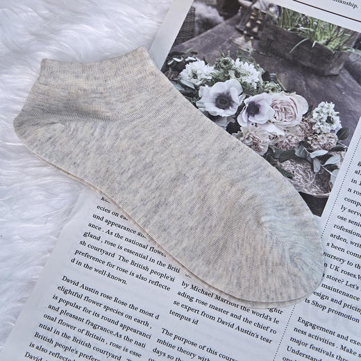 女士丝麻船袜【2412301】 商品图1