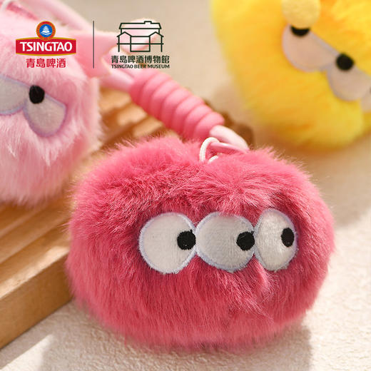 青岛啤酒博物馆膨胀教主毛绒挂件 青岛啤酒 官方文创 商品图3