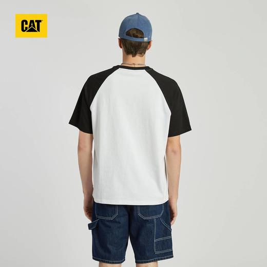 【7折】6楼卡特CAT短袖T恤白色CN1TSU27011C10,原价358，现价251 商品图1