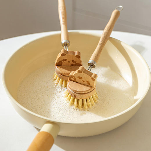 摩登主妇mototo熊猫锅刷神器可拆卸清洗洗锅碗刷多功能厨房清洁刷 商品图1