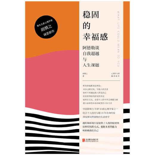 稳固的幸福感：阿德勒谈自我超越与人生课题 商品图1